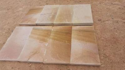 10mm-50mm Exterior Sandstone Wall Cladding Split Face Stone Cladding