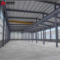 Atelier de construction préfabriquée de structures en acier pour la production industrielle