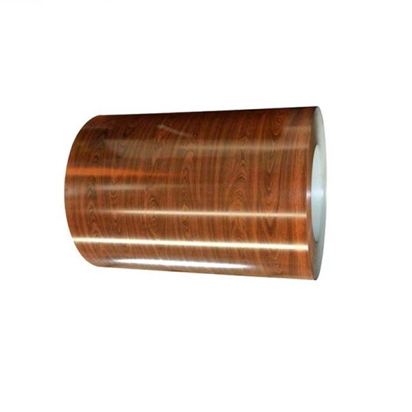 Bobina PPGI 1250mm Bobina de aço 275G pré-pintada bobinas galvanizadas DIN