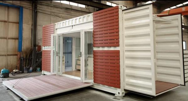 20 40 Feet Modular Pre Fabricated Houses Luxury Container Restaurant