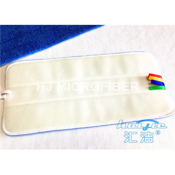 School / Hospital Microfiber Wet Mop Pads Refill For Industrial Cleaning Machine