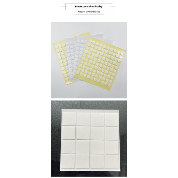 Transparent Acrylic Double-Sided Tape Traceless and Nano Dot Tape for Card Positioning Removable Adhesive Paper & Film