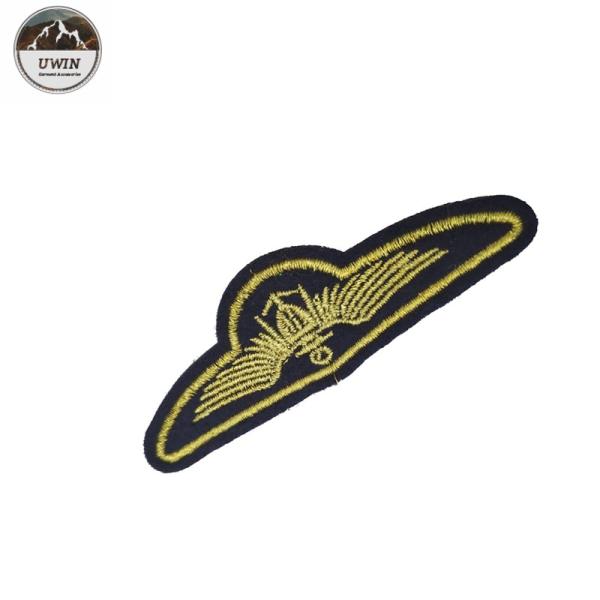 Iron On Style Custom Woven Patches / Army Uniform Patches Customized Size