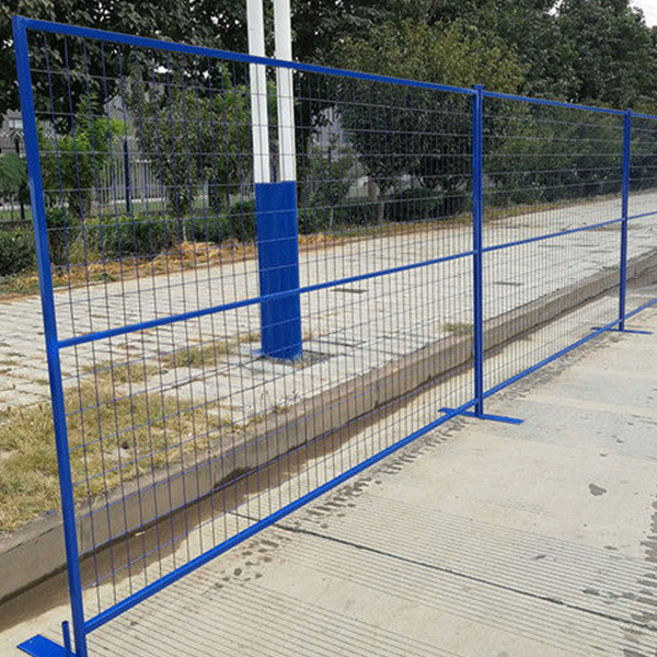 Canada Powder Coated Mesh Temporary Fencing 6ftx9.5ft Construction Panels 