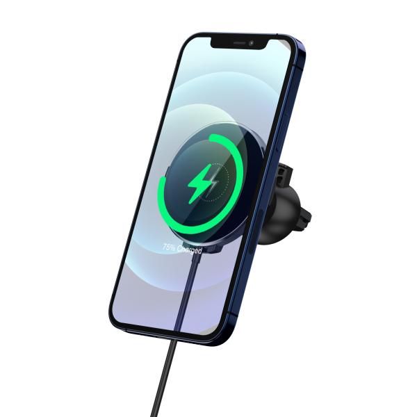 CE FCC Автомобильное зарядное устройство для телефона iPhone 13 Автомобильное зарядное устройство 360 градусов вращение совместимо