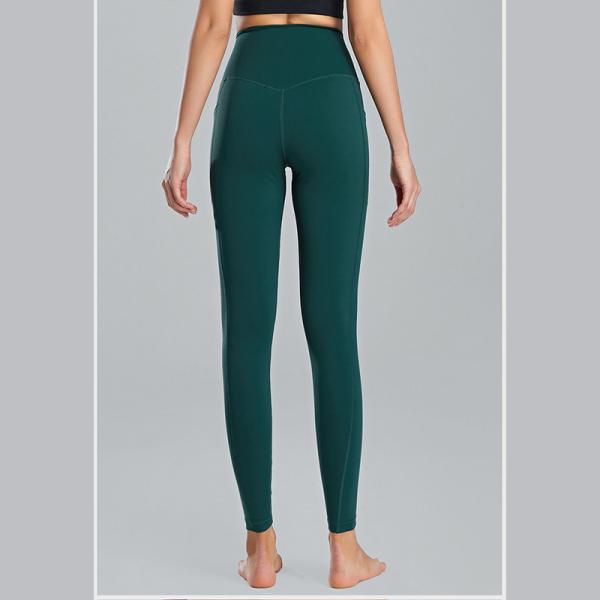 Das caneleiras atléticas altas do Waisted das mulheres positivas do tamanho o STC de nylon do Spandex aprovou