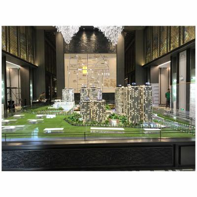 Modern Architectural Model Office Building Scale Model 1:100 Accurate