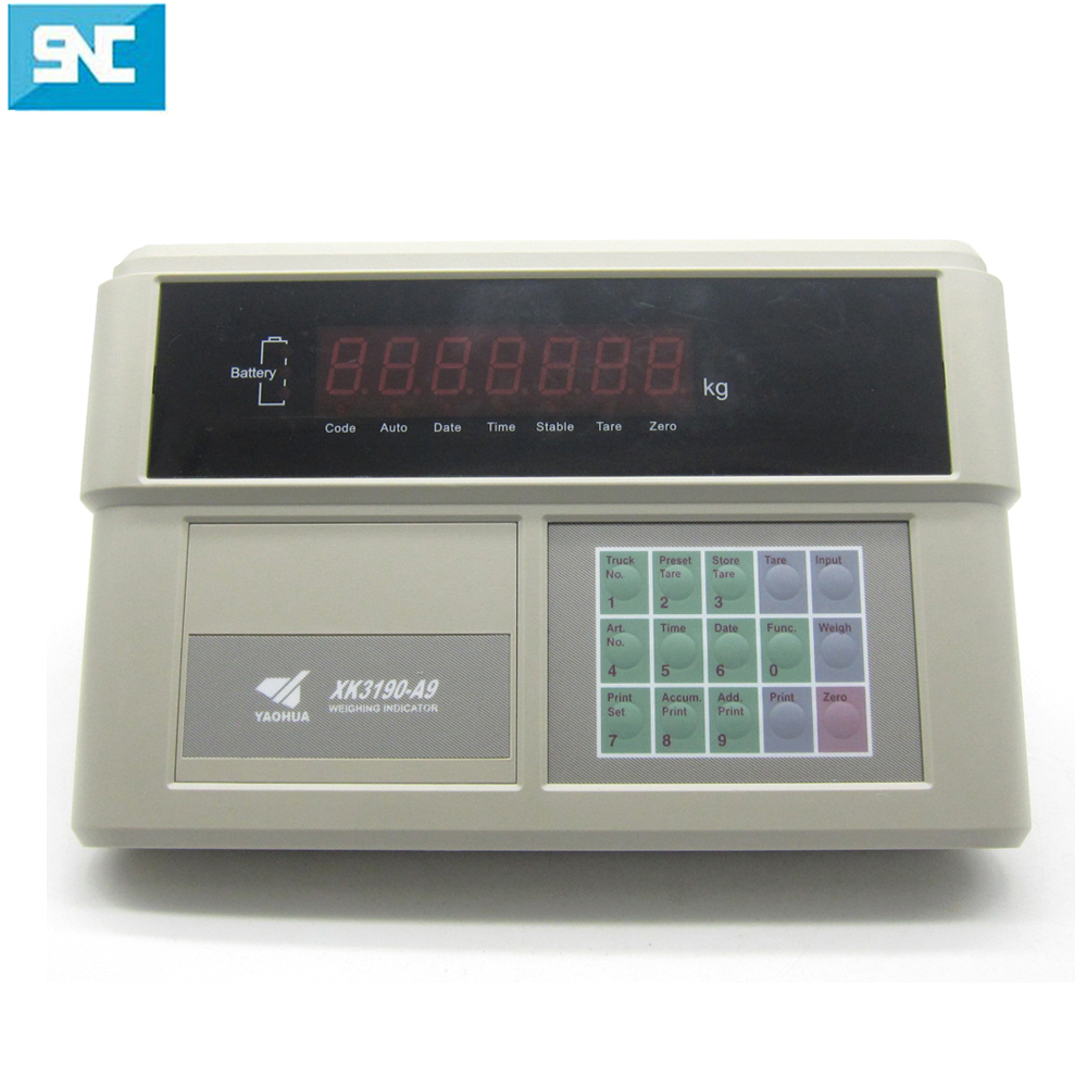 Max. connection number of load cel 8 at 350 ohm/16 at 700 ohm Yaohua A9 Truck