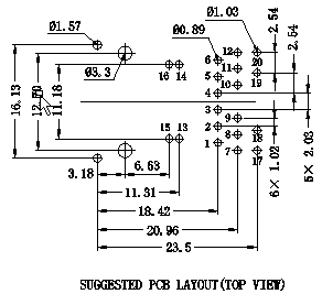Соединители 1000 локальных сетей енота Rj-45 основания-T LPJK6071AONL POE+ RJ45 Magjack ARJ-139