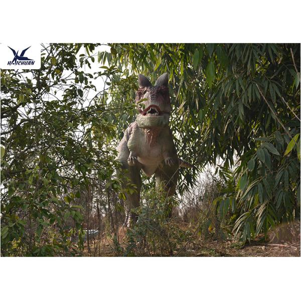 Forest Decoration Full Size Dinosaur Models , Outdoor Resin Animal Ornaments
