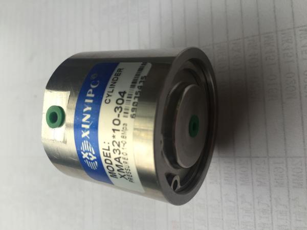 Stainless Steel Air Cylinder Without Caps , Lightweight Short Stroke Cylinder