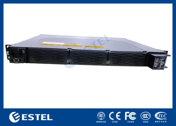 -48VDC To 220VAC 1U Compact Height Inverter DC To AC Power Supply For Telecom Power System