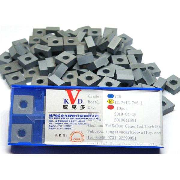 High Hardness Tungsten Carbide Inserts For Stone Cutting , Wood Working