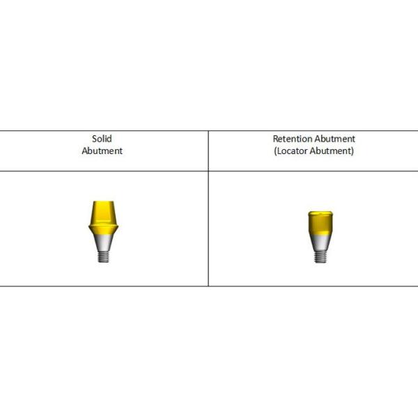 Submerged Type Internal Hex Titanium Implant Bone Level Dental Implant Compatible with Custom 3D Design