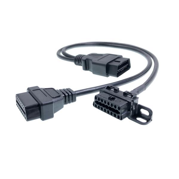 16C 26AWG OBD2 Diagnostic Tools Extension Cable for BMW Vehicle Car Diagnostic Wire