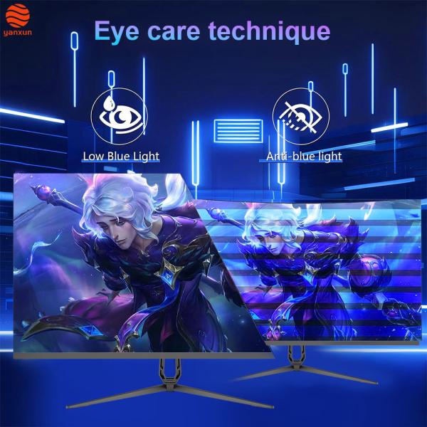 Monitor de juegos UHD de 27 pulgadas, panel IPS 4K, monitor de PC de 144 Hz con soporte fijo