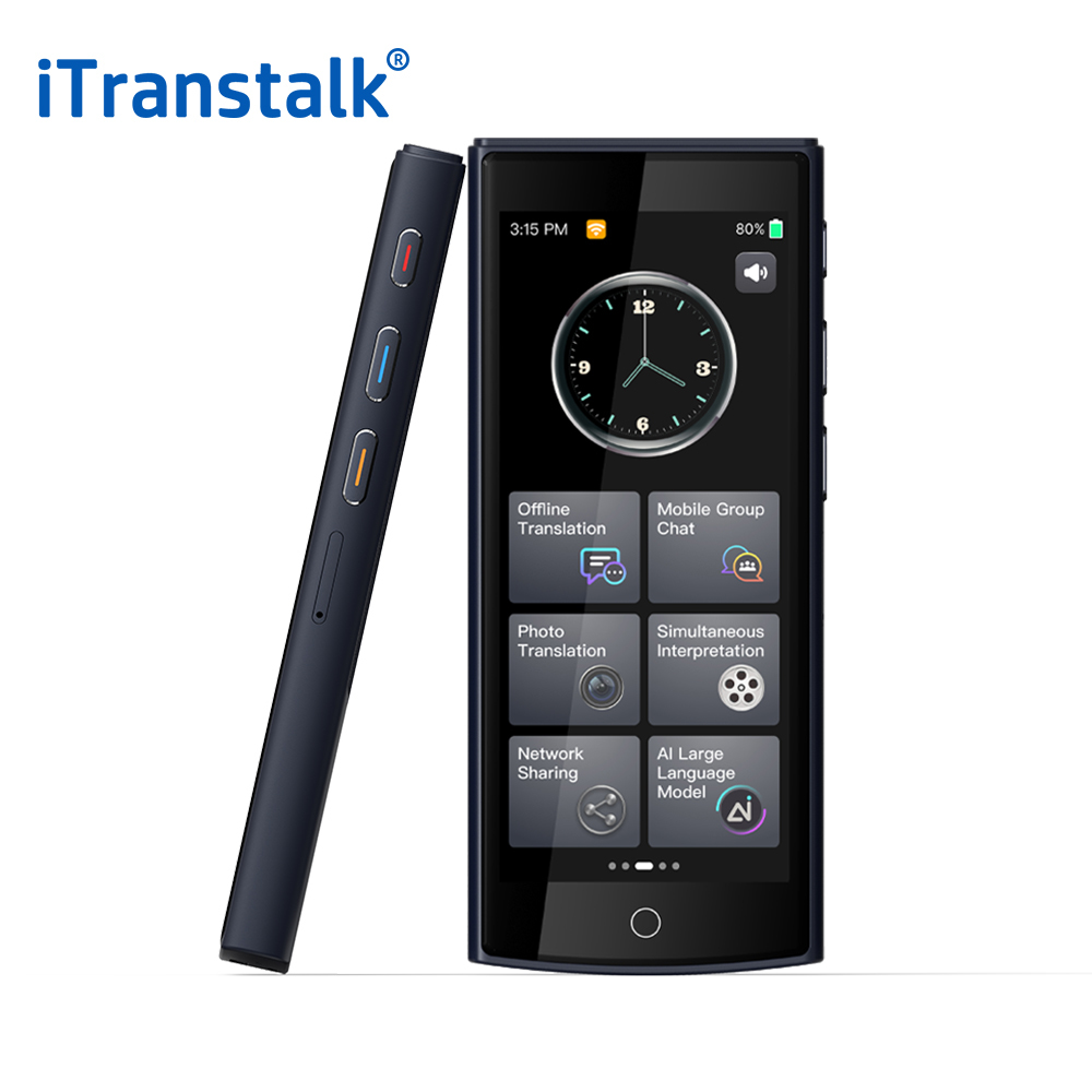 Instant Voice Language Translator Device With 142 Languages Recording Photo Text Translate