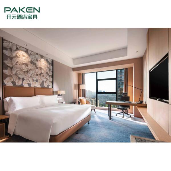 Деревянная мебель гостиницы звезды финиша 5 покрытия лака облицовки