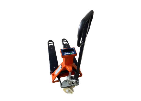 Pálete 6Mm elétrica Jack With Weight Scale da empilhadeira da espessura 4Mm da placa de aço carbono