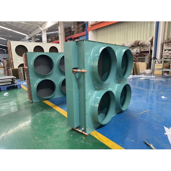 Factory Direct Supply Low Noise High Performance Industrial Air Cooled Condenser Aluminum & Copper Tube U-Shaped