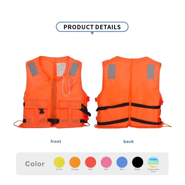 AG18021 Polyester oxford Marine Life Jacket  for Water Activities