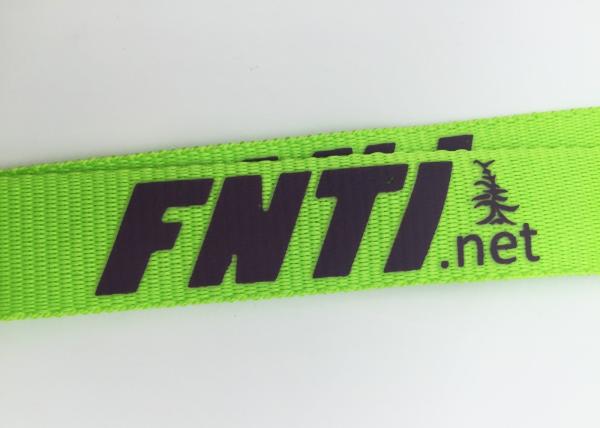 Fashinable bright color customized silk-screened neck  lanyards with high quality