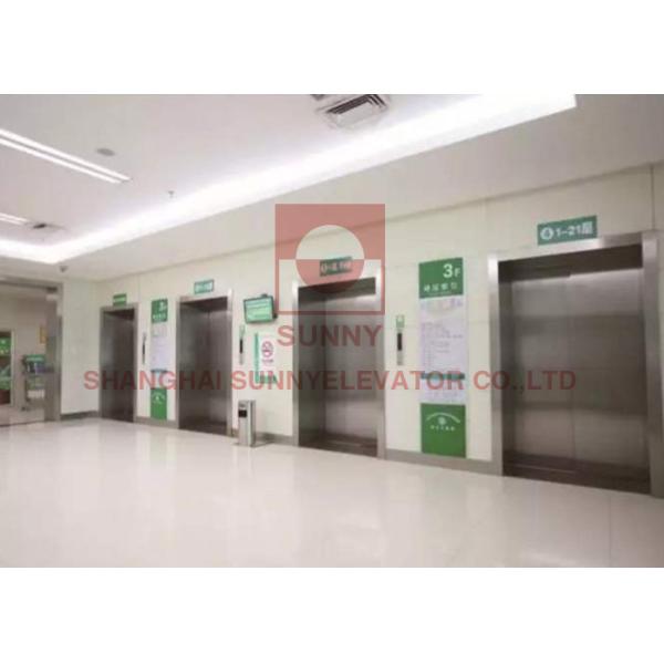 1600kg Load 1.75m/s Speed Hospital Elevator with People-Oriented Cabin Design for Medical Use