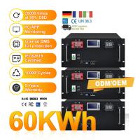 Puerto de comunicación CAN 51.2V 100Ah 150Ah 280Ah Batería LiFePO4 para sistema de energía solar