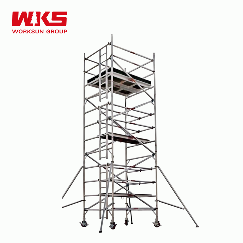 Customized Aluminium Mobile Scaffolding Tower Prefabricated Scaffolding Tower