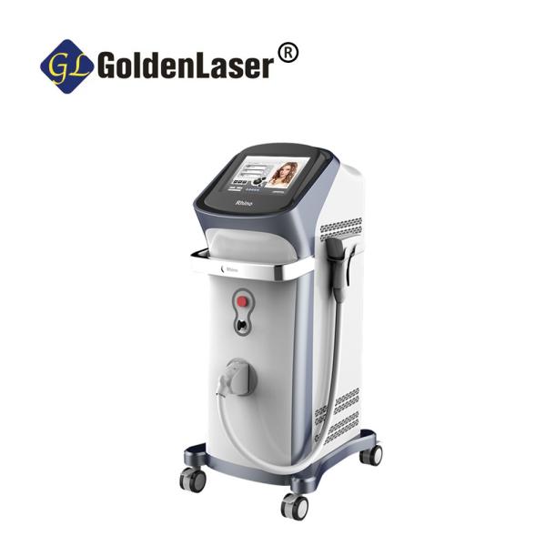 16 Bars Triple Wavelength Diode Laser 150J/Cm2 755nm 808nm 1064nm Hair Removal