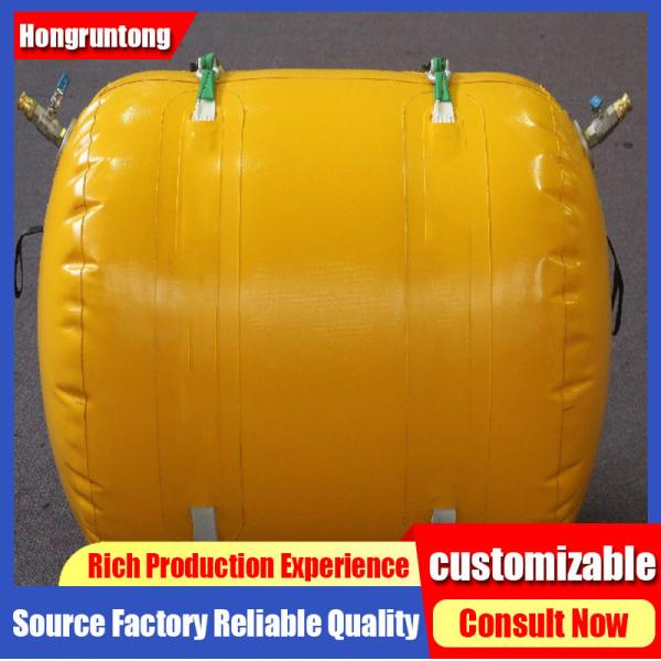 Tube de sauvetage robuste 3,0 m, levage 30 tonnes, revêtement anti-UV, construction double couche