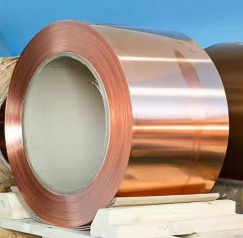 C11000 T2 Copper Strip Pure Copper Coil For Electronics Industrial Applications