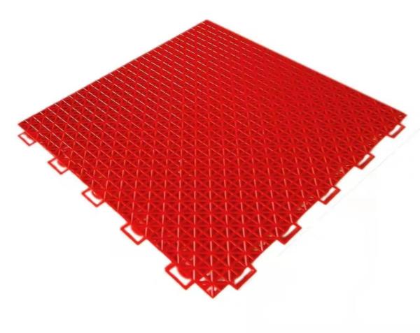 Unilaminar Interlocking Plastic Floor Tiles Glueless Easy Convenient Installation