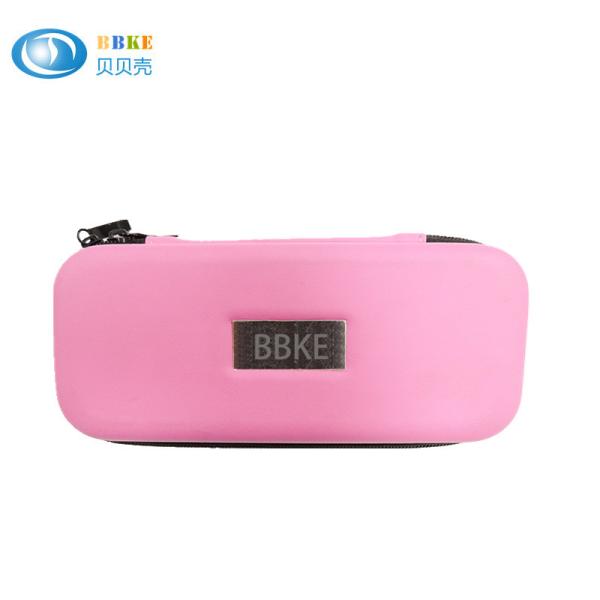 Durable E - Cig Hard Eva Case Holder For Shisha Pens / Charger / Liquid Pink