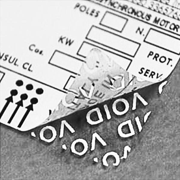 ISO9001 Authenticity Tamper Evident Security Labels For Cosmetics