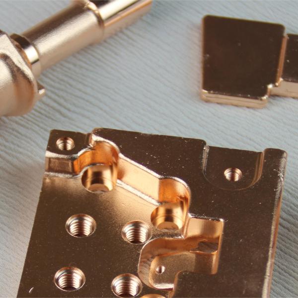 High Ductility Forged Copper Automotive Components Shape Customer