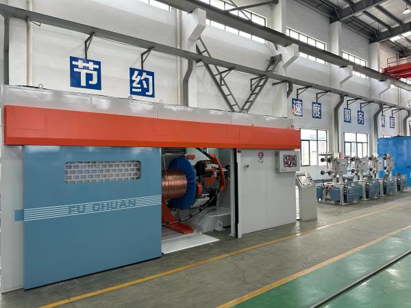 Advanced Electronic Pitches Double Twist Buncher Stranding Machine For Fit Wire