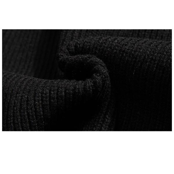 Zipper Cardigan Men's Turtleneck Knitted Sweater with 100% Polyester in Spring Season