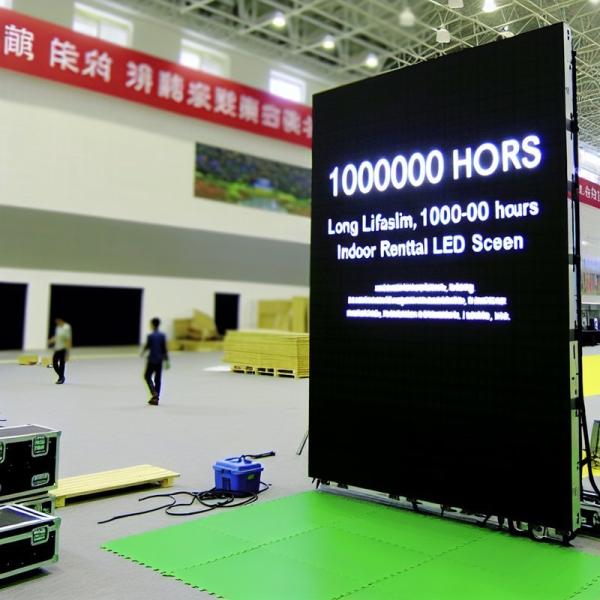 Long Lifespan 100000 Hours Indoor Rental Led Screen with CE ROHS FCC Certificate
