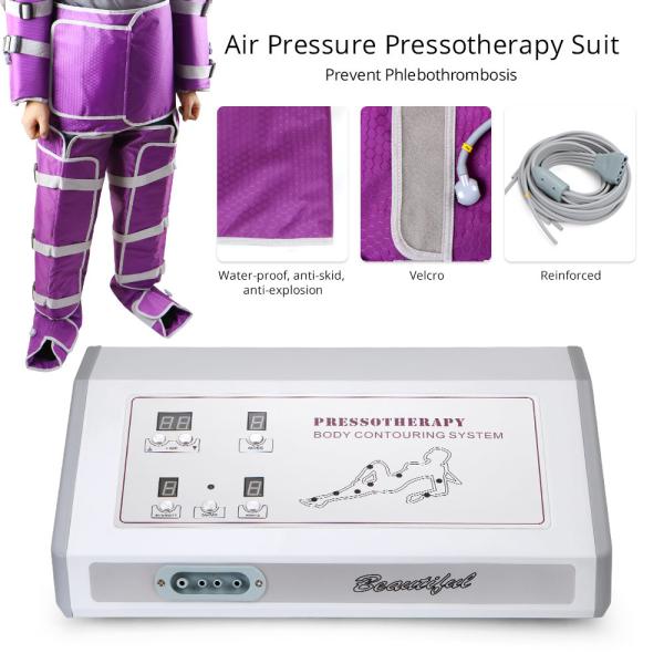 Desktop Air Pressure Body Slimming Machine , Weight Loss Pressotherapy Beauty Machine