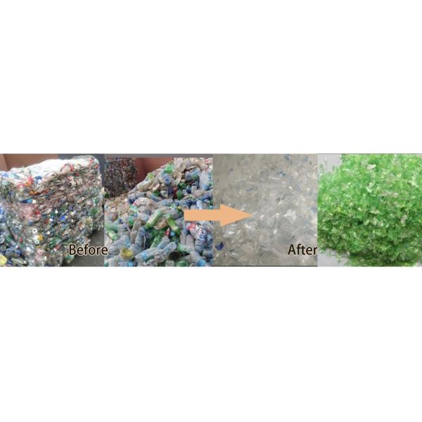 Automatic 2000kg/H CE PET Flakes Washing Machine