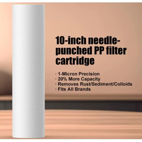 10 Inch 20Inch PP Cotton Core Activated Carbon Filter For Water Filter System