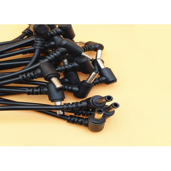 DC right angled plug 18Awg power cable with capacitance 4700uF 35v