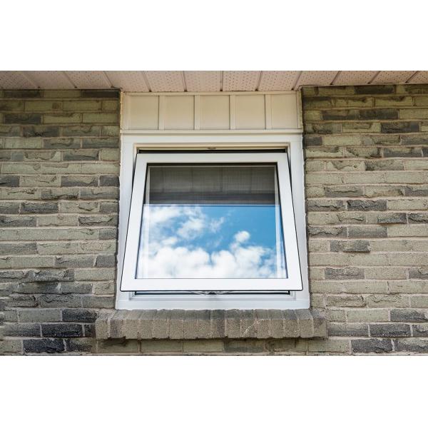 Professional Australian Standard Double Glazed Aluminum Top Hung Awning Window