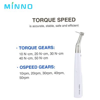Chave dentária sem fio 360° giratória Mini Torque Wrench de BetterWay Motor X para Endodontic Implant Abutment Attachment e R
