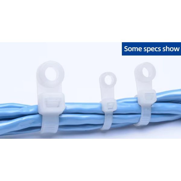 High Quality 380MM Mountable Head Cable Ties Nylon Cable Zip Ties Plastic Wire Cable Tie Wrap