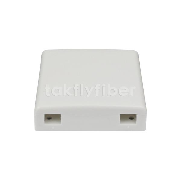 86 Type FTTH Faceplate Box SC APC SC UPC 2 Port Fiber Optic Wall Outlet