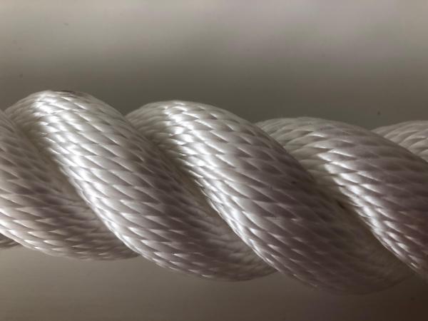 38mm/40mm/50mm/60mm Polyester / Nylon / PP Twisted Rope 3 Strand Poly Cord