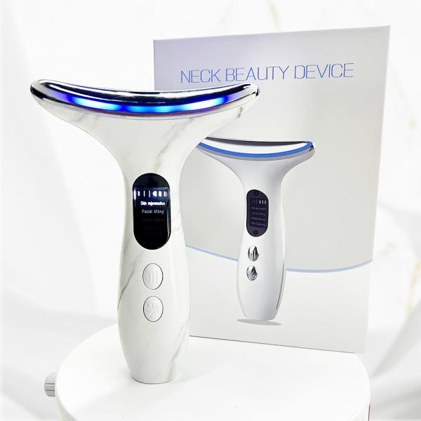 Electric Neck Face Device Anti-Wrinkle Anti-Aging EMS Massage 7 in 1 Plugs Type Other