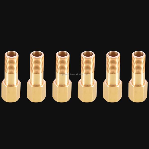LPG Hose Brass Thread Extension Rod Connector Pipe Fitting 1/8